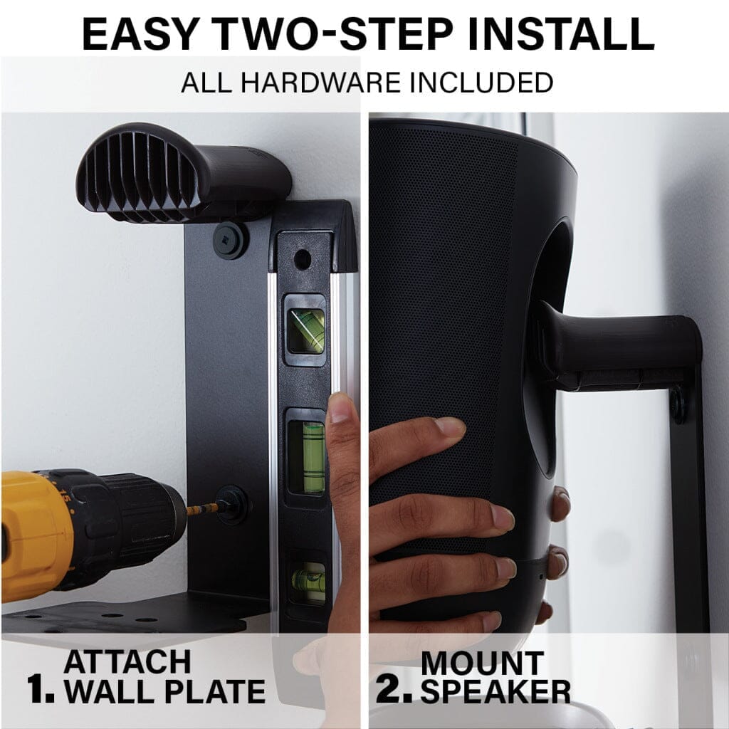 SANUS WSSMM1-B2 Indoor & Outdoor Mount Designed For Sonos Move Speaker