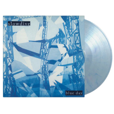Slowdive - Blue Day (Limited Blue & White Marbled Coloured Vinyl) (Vinyl LP)