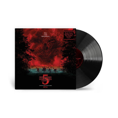 Stranger Things 5 (Soundtrack From The Netflix Series) (Standard Black LP Vinyl) (Vinyl LP)