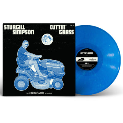 Simpson, Sturgill - Cuttin' Grass - Vol. 2 (Cowboy Arms Sessions) (Indies Opaque Blue & White Coloured Vinyl) (Vinyl LP)