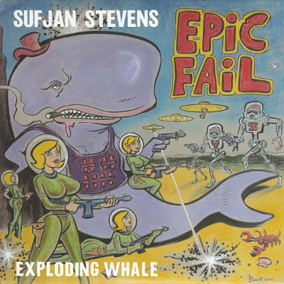 Stevens, Sufjan - Exploding Whale (7" Vinyl) (Vinyl LP)