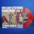 Stevens, Sufjan - Fourth Of July (Extremely Limited Red Coloured 7" Vinyl) (Vinyl LP)