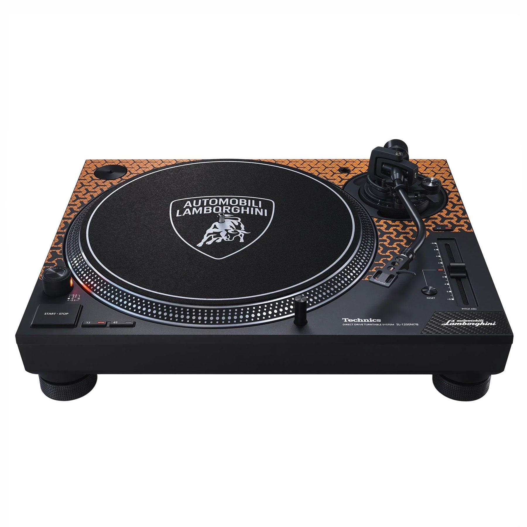 Technics: SL-1200M7BD Automobili Lamborghini Turntable - Orange (Open Box Special)