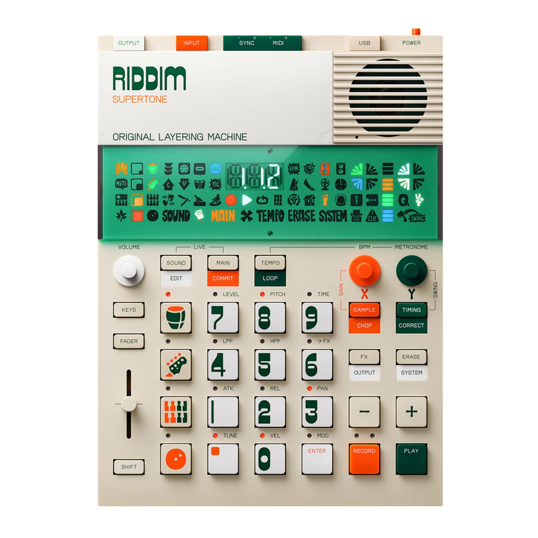 Teenage Engineering: EP–40 Riddim Sampler / Sequencer