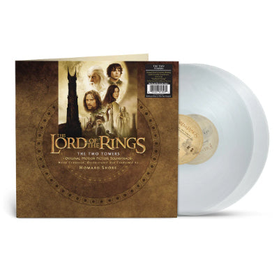 Shore, Howard - The Lord Of The Rings: The Two Towers (Palantir Clear Colour 2LP Vinyl) (Vinyl LP)