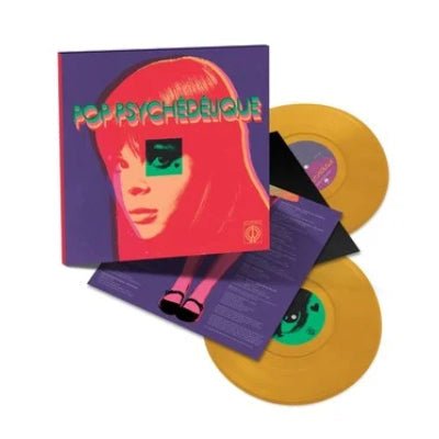 Various - Pop Psychedelique (Best of French Psychedelic Pop 1964-2019) (Limited Jasmine Yellow Coloured 2LP Vinyl) (Vinyl LP)