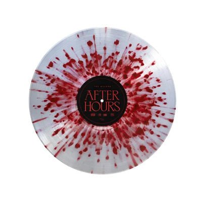 Weeknd, The - After Hours (Limited Edition Clear w/Red Splatter 2LP Vinyl) (Vinyl LP)